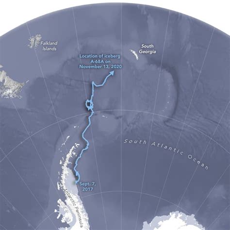 World's Biggest Iceberg - Geography Realm