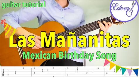 LAS MAÑANITAS - Fingerstyle Guitar Tutorial Teaser - Mexican Birthday Song - YouTube