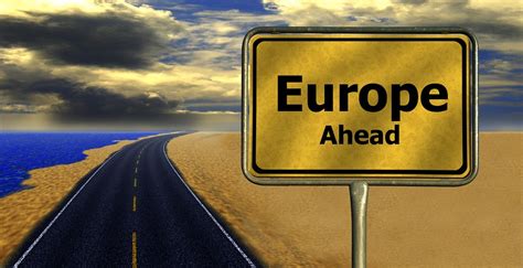 Download Europe, Blue, Traffic Signs. Royalty-Free Stock Illustration ...