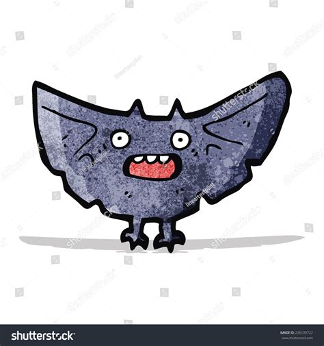 Cartoon Vampire Bat Stock Vector (Royalty Free) 226103722 | Shutterstock