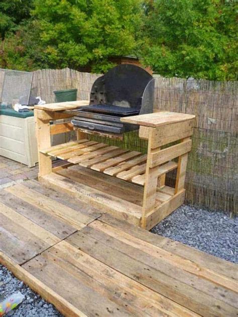 17 Best DIY BBQ Island Ideas (Cinder Blocks, Wood, Cement & More ...