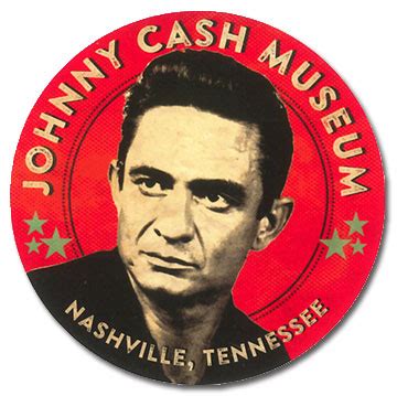 Johnny Cash Museum Sticker - Johnny Cash Museum Online Store