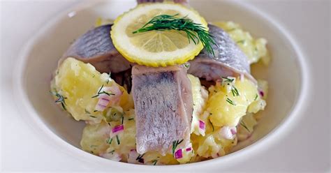 Potato Salad with Pickled Herring - Love the Kitchen