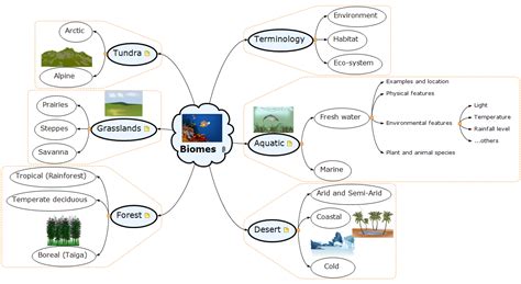 Aquatic Biomes Chart