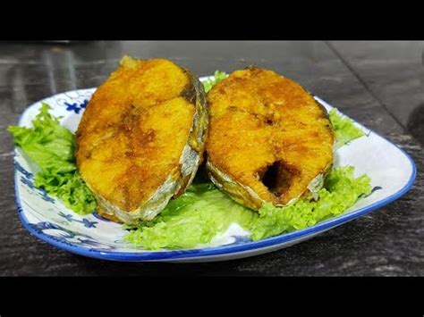 【香炸黄姜粉马鲛鱼片】Pan Fried Mackerel with Turmeric 中英字幕 CHI/ENG SUB - YouTube