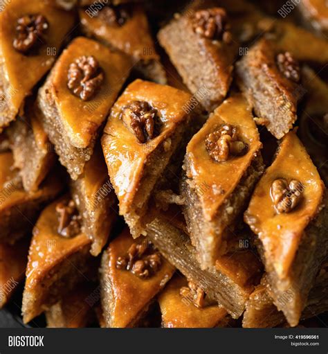 Honey Baklava Nuts. Image & Photo (Free Trial) | Bigstock