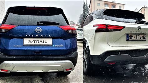 New Nissan QASHQAI 2023 vs New Nissan X-TRAIL 2023 - Exterior ...