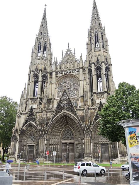 Church of St. Ouen in Rouen City, France Editorial Image - Image of city, edifice: 44292780