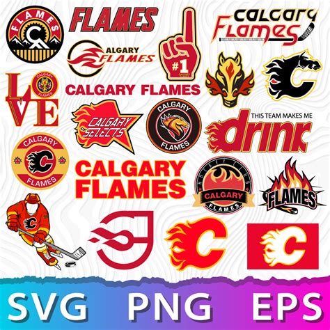 Calgary Flames Logo SVG, Cgy Hockey, SVG Flames, Calgary Fla | Inspire ...