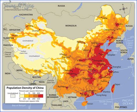 East Asia North-east China Manchuria - ToursMaps.com