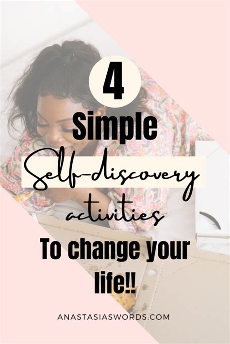 Self-discovery. 4 simple self-discovery activities to change your life | Growth mindset lessons ...