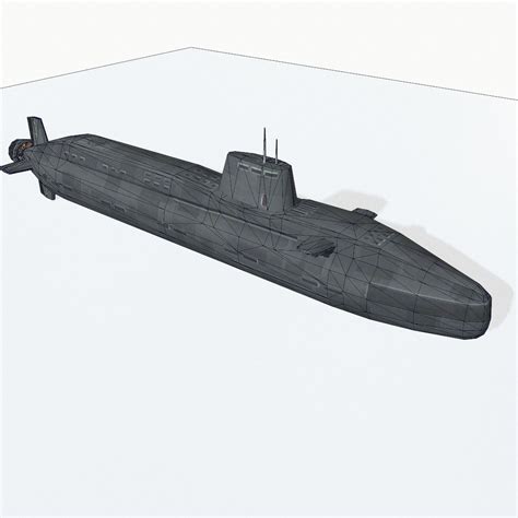 Astute-class submarine 3D Model $9 - .3ds .blend .dae .fbx .max .obj .unknown - Free3D