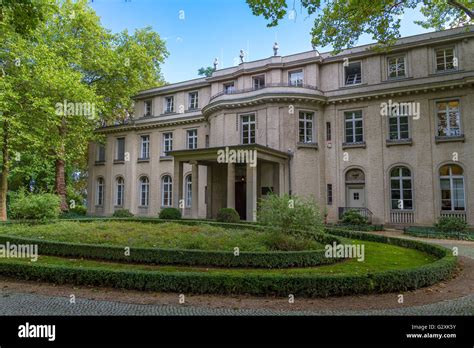 The Wannsee Villa ,the location of the Wannsee Conference where the ...