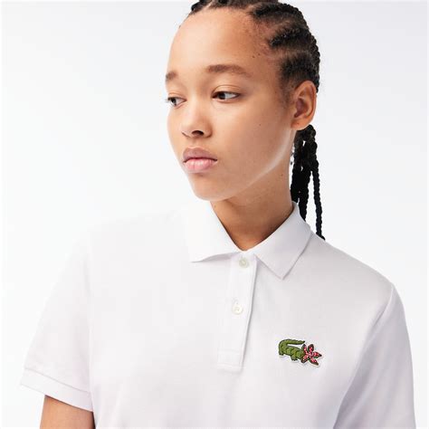 Women’s Lacoste x Netflix Crocodile Show Polo Shirt - Women's Polo ...