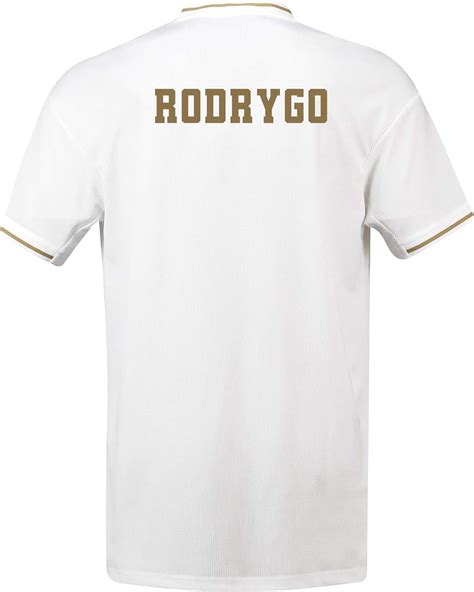 Real Madrid 2019-20 Dorsal Rodrygo 1st Team T-Shirt: Amazon.co.uk: Clothing