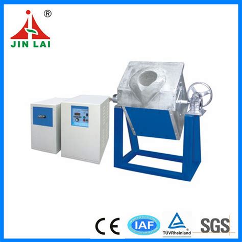 20kg Medium Frequency Tilting Small Gold Smelting Equipment (JLZ-25) - China Equipment and ...