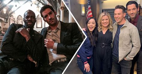 Lucifer: 10 Best Behind-The-Scenes Photos On Set | ScreenRant