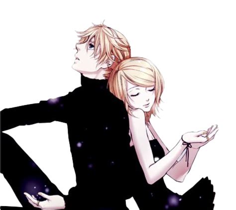 Cute Anime Couple - PNG All