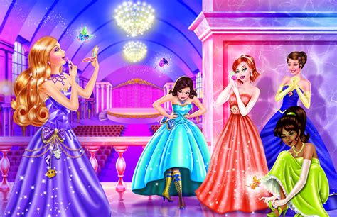 Princess Charm School Stills - Barbie Movies Wallpaper (36917921) - Fanpop