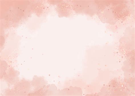 Pink Rose Gold Watercolor Abstract Background, Background Rose Gold ...