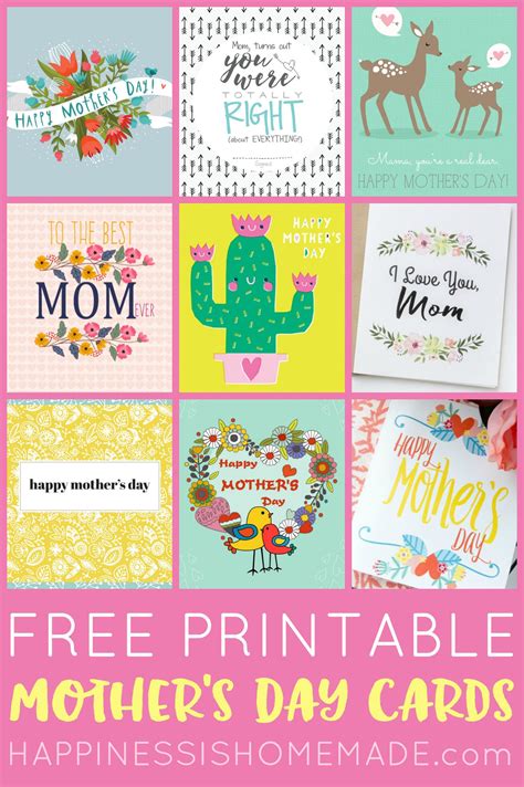 Free Printable Mothers Day Cards For Friends