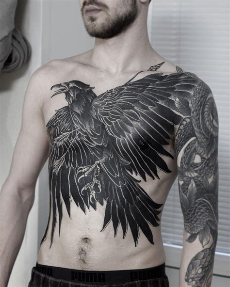 Ilya Dementyev Tattoo Artwork, Tattoo On, Dark Tattoo, Cover Up Tattoos, Chest Tattoo, Crown ...