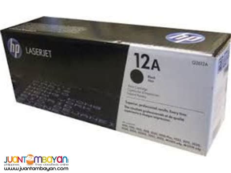 FREE DELIVERY HP 12A Black Original LaserJet Toner Cartridge