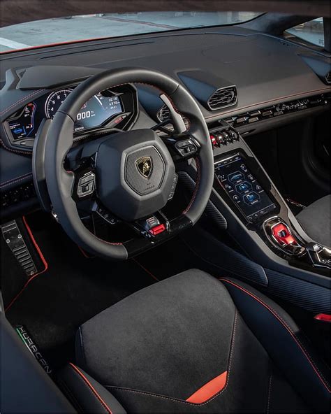 Huracan Interior, lamborghini, evo, luxury, supercar, vehicle, lambo ...