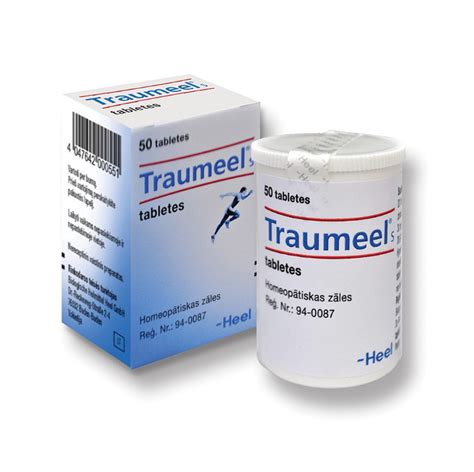 Traumeel S, 50 tablets for Injury Treatment