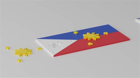 ArtStation - Philippines Flag 3d model | Resources