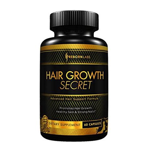 #1 Best Hair Growth Vitamins Supplement for Longer, Stronger, Healthy Hair - Targets Hair Loss ...