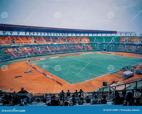 Bung Tomo Stadium, Surabaya. Editorial Stock Photo - Image of support, persebaya: 263213488