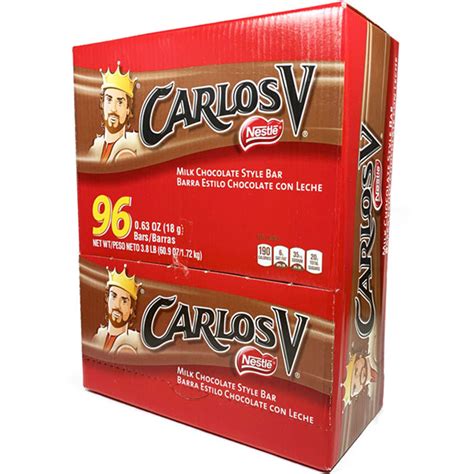 Nestle Chocolate Carlos V 96ct – La Dulceria