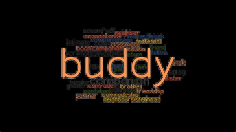 BUDDY: Synonyms and Related Words. What is Another Word for BUDDY ...