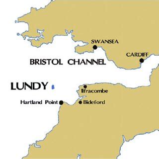 Lundy Island location. | Download Scientific Diagram