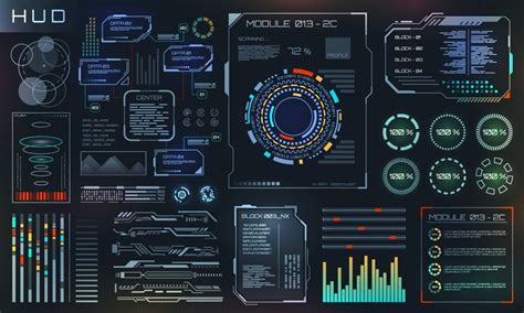 HUD and UI Set Elements, Sci Fi Futuristic User Interface, Tech and ...