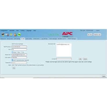 APC Easy UPS On-Line UPS Monitoring Software (Windows only) - SFAPV9601 ...