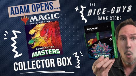 Commander Masters Collector Box Opening! - YouTube