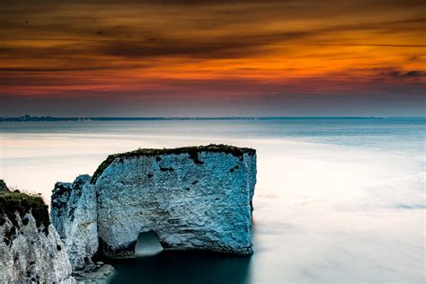 Sunrise Old Harry Rocks Swanage Dorset - Roydons Photography