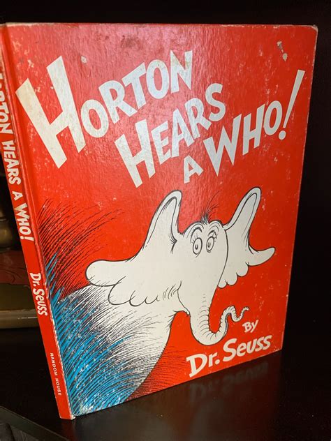 Dr Seuss Horton Hears A Who Book