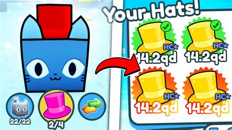 *NEW* HATS Update LEAKED...? in Pet Simulator X! - YouTube