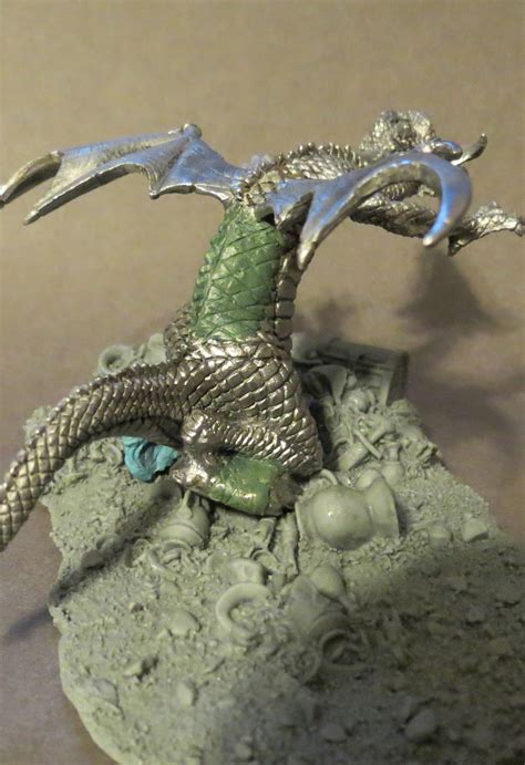 Of Tin, Lead and Pewter: Citadel D&D -BDD10 Red Dragon WIP