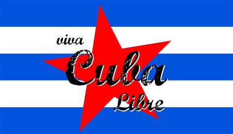 Clipart - viva cuba libre