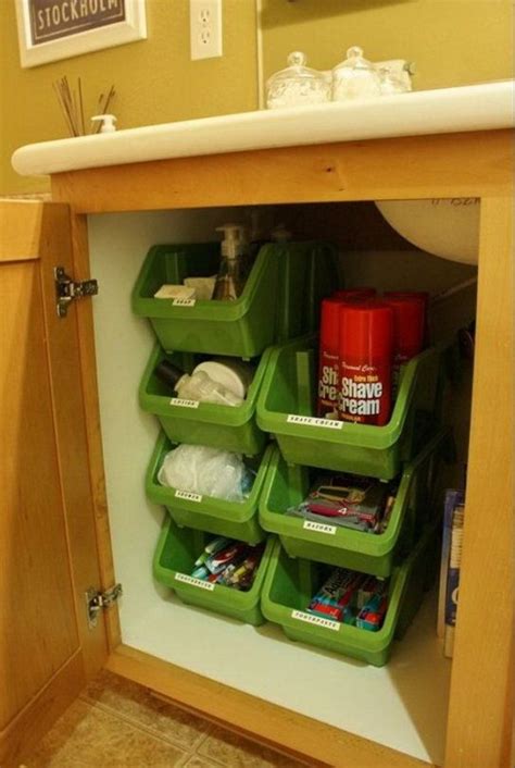 DIY Clever Storage Ideas : 15 Bathroom Organization and Creative ...