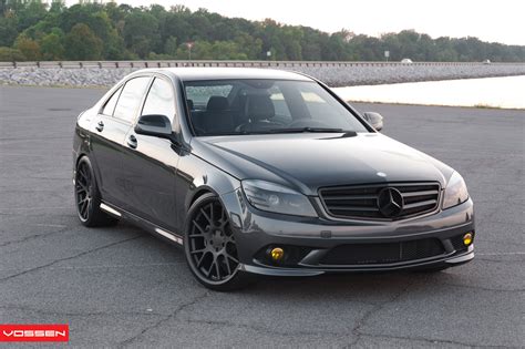 Black on Black - Sinister Mercedes C-Class AMG — CARiD.com Gallery