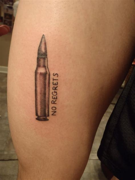 25 Cool Bullet Tattoo Designs That You Wouldn't Wanna Dodge - Body Art Guru