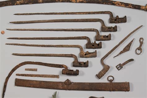 Lot 460: Lot of Excavated Civil War weapons