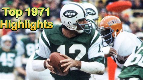 Top 1971 NFL Highlights (Week 14) - YouTube