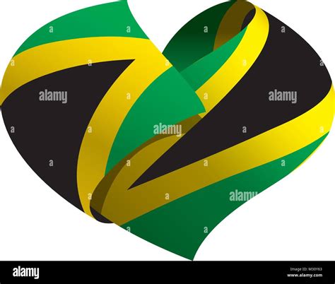 Jamaica flag, vector illustration Stock Vector Image & Art - Alamy