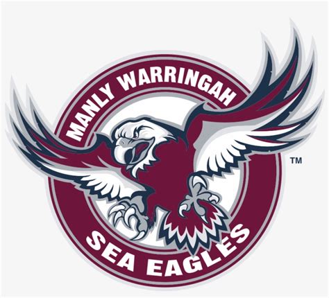 885px Manly Warringah Sea Eagles Logo - Manly Sea Eagles Logo - Free Transparent PNG Download ...